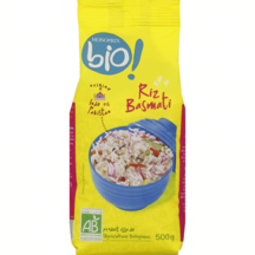 Riz Basmati Monoprix BIO 500g