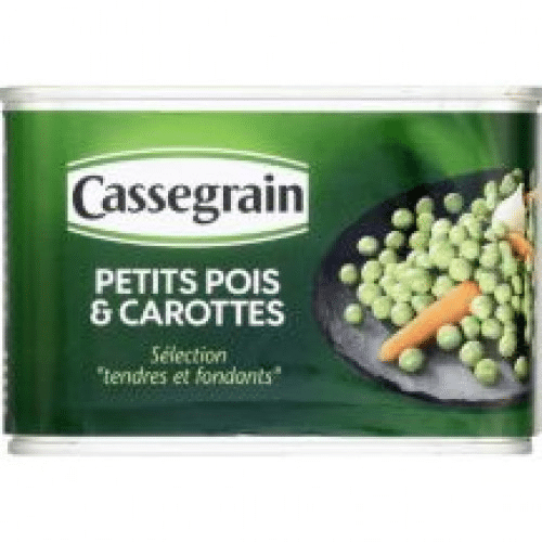Pois et Carottes Cassegrain 465g