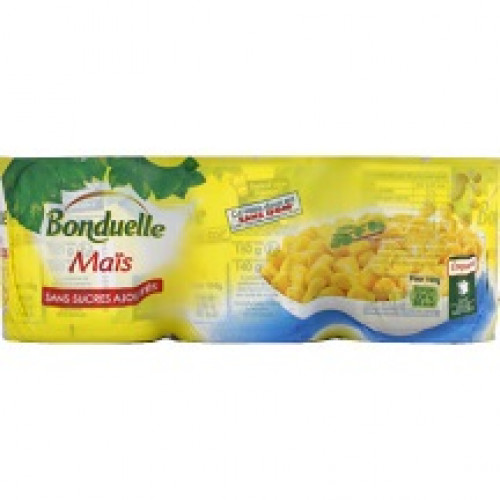 Boites de Mais Bonduelle 3x140g