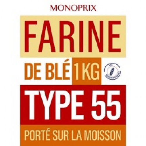 Farine de Blé T55 Monoprix 1kg