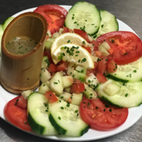 Salade Tomates Concombres