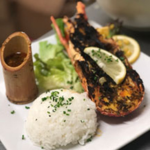 ½ Langouste Grillée