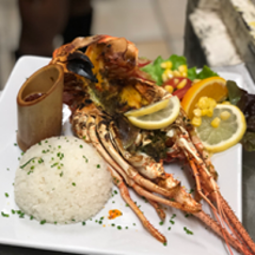 Double ½ Langouste Grillée