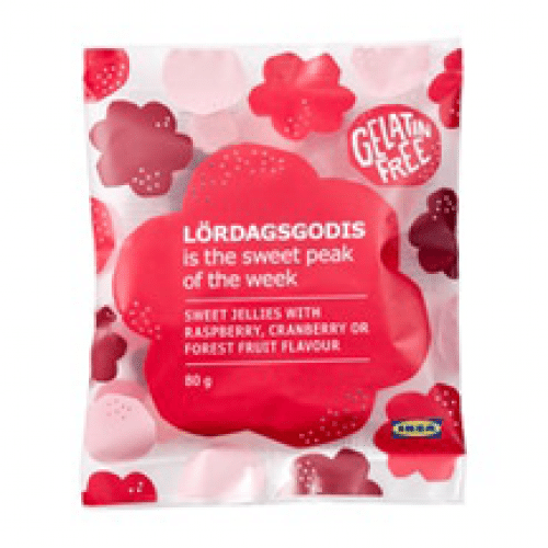 Lördagsgodis Bonbons Sucrés Fruits de Bois