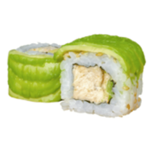 Green Roll Thon Albacore Cuit x8
