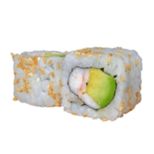 California Roll Avocat Crevette x6