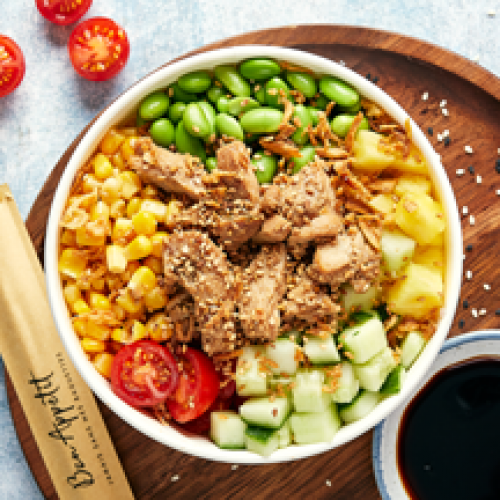 Grand Poke Signature Poulet Teriyaki