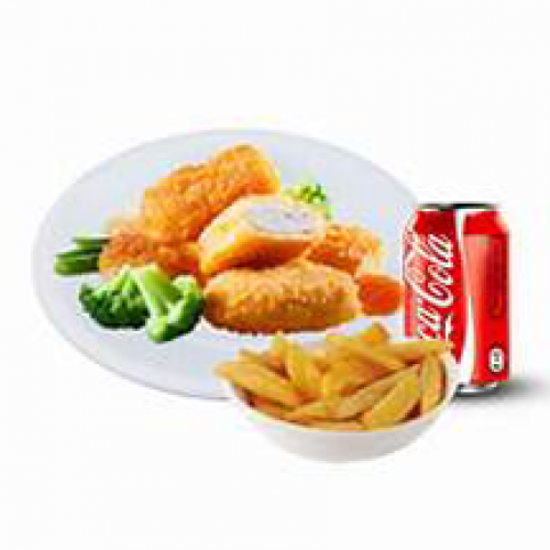 Menu Nugget de Poulet x6