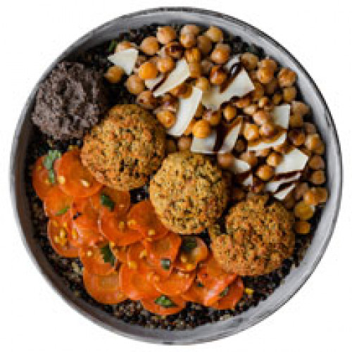 Greek Falafel Sunset