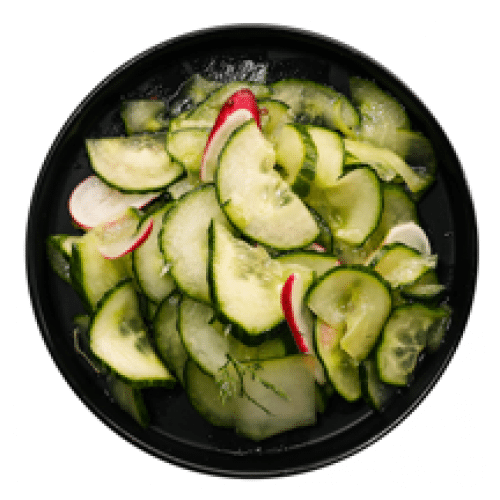 Seasoned Cucumber Salad