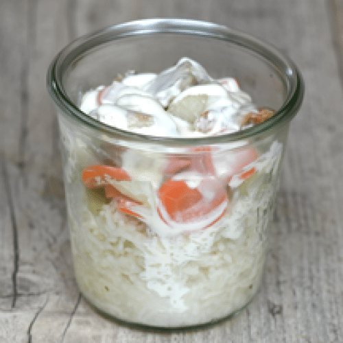 Blanquette Citronnée de Poulet avec Riz Pilaf XL