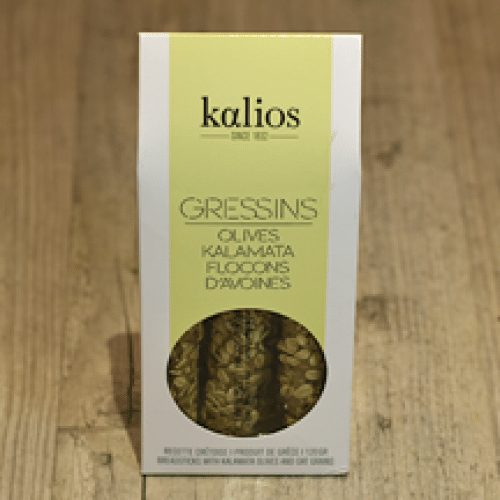 Gressins Olives Kalamata Flocons d'Avoine- Kalios