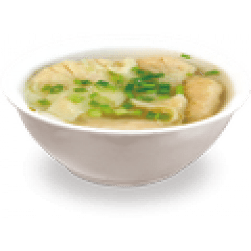 Potage ravioli chinois