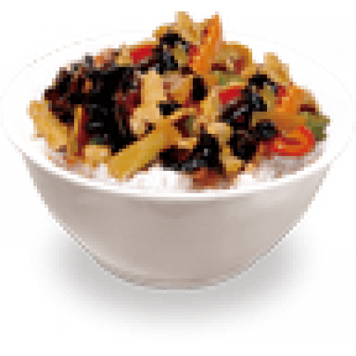 Poulet aux champignons noirs