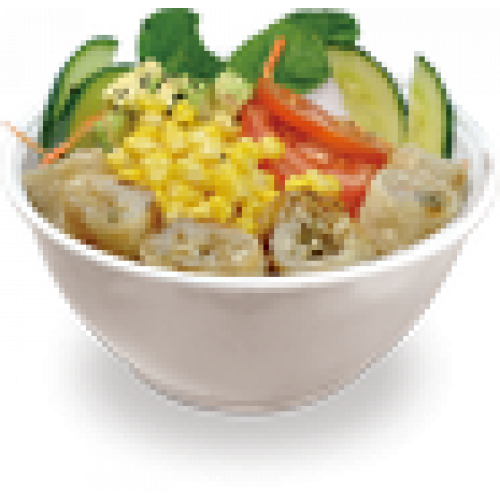 Bo-bun légumes nems végétariens