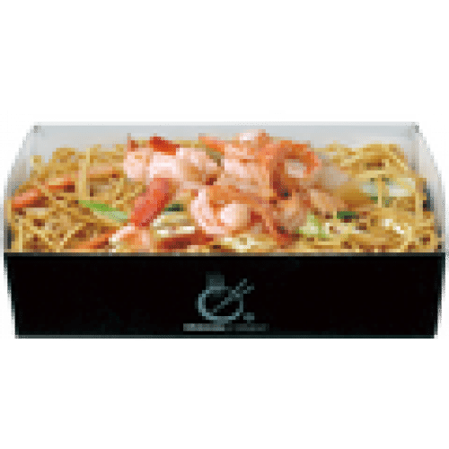 Nouilles sautées aux crevettes