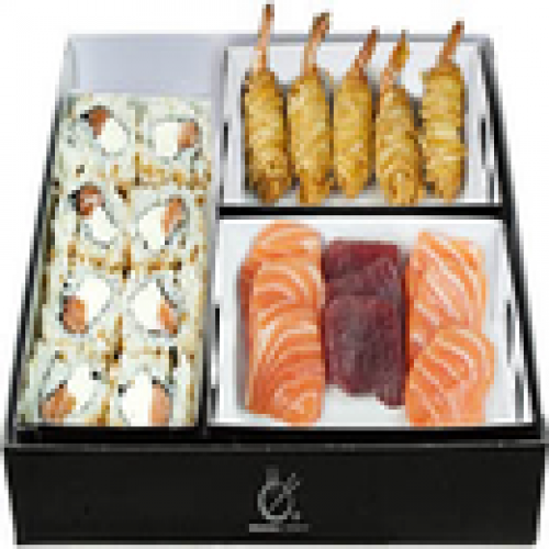 Box croustillants aux crevettes