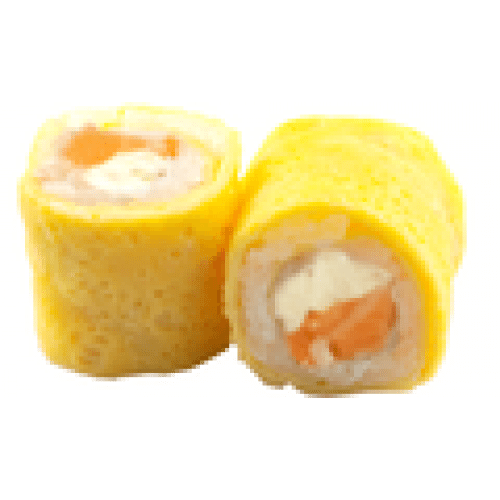 Tamago roll cheese saumon x8