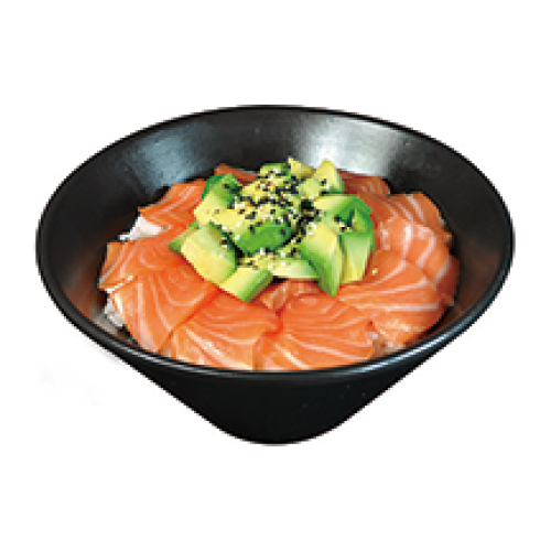 Chirashi saumon avocat