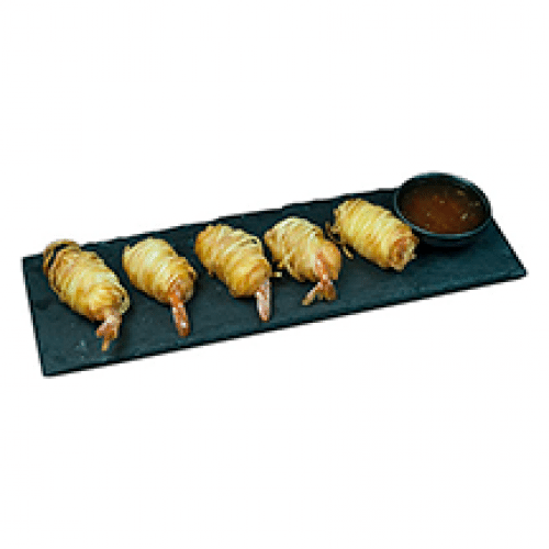 H21-Rouleaux aux crevettes et pommes de terre x5
