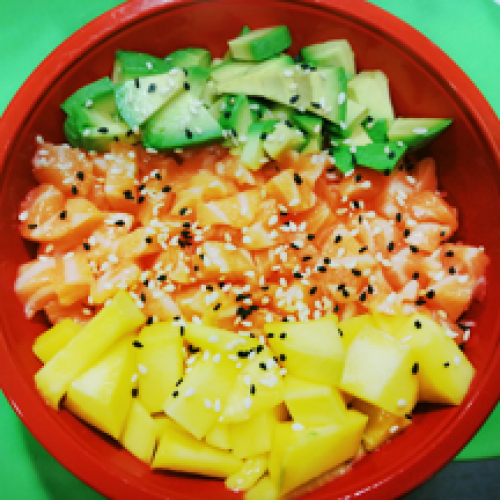 M7 Chirachi Saumon, Avocat et Mangue