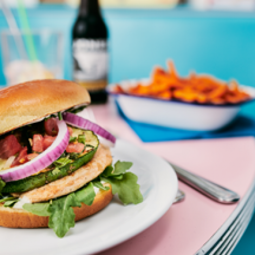 Gene's Chicken Burger + Frites Maison
