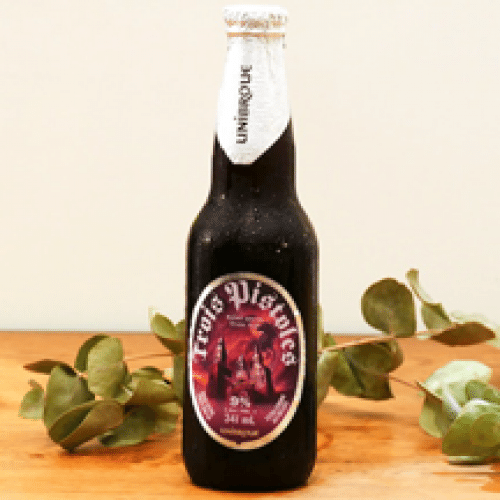 Bière Les Trois Pistoles 34,1 cl