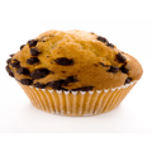 Muffin pépite de chocolat