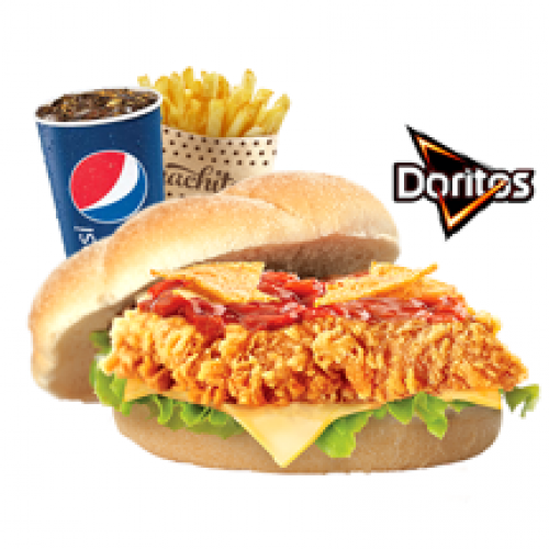 Menu Burger Nachos
