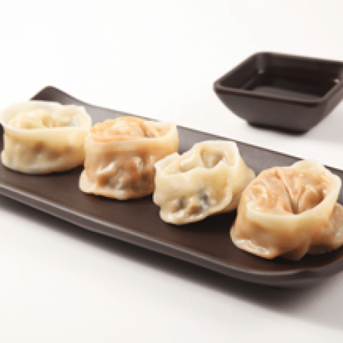 Raviolis Bouillis (Kimchi/légumes) x4