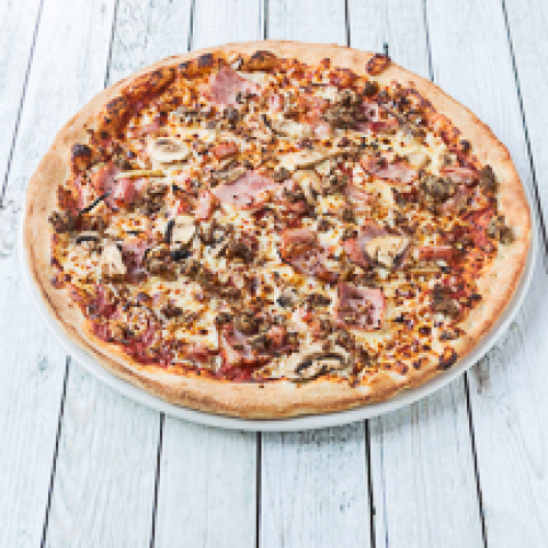 Pizza Texane Barbecue Cheezy Crust