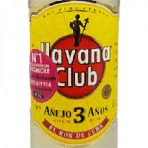 Rhum havana (3 ans) 70cl