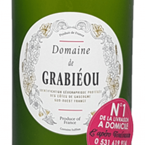 Domaine de Grabiéou blanc AOP Côtes de Gascogne 2012