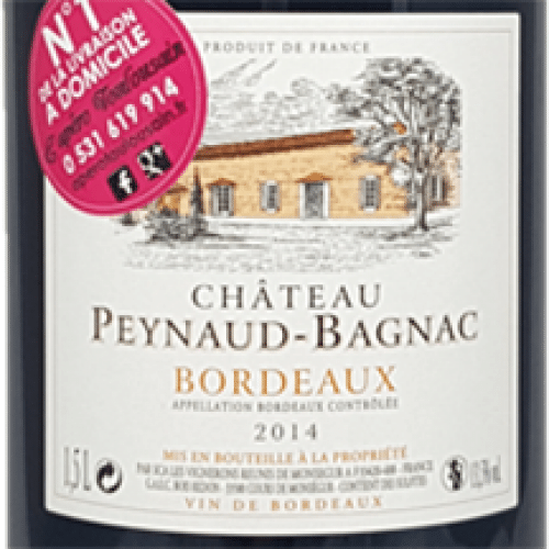 Magnum château peynaud-bagnac bordeaux 1.5 L
