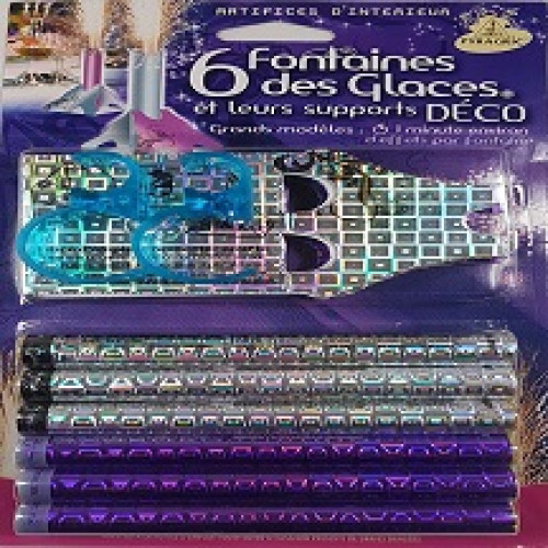 Kit 6 fontaines + 2 Clips