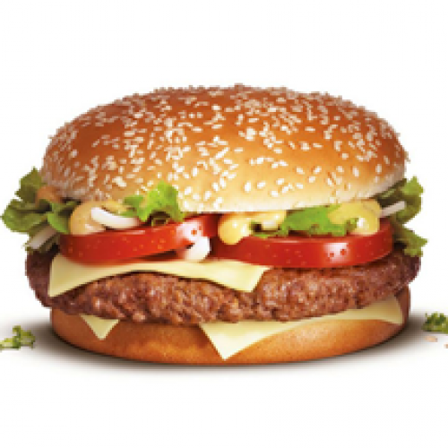 Burger Double Cheese