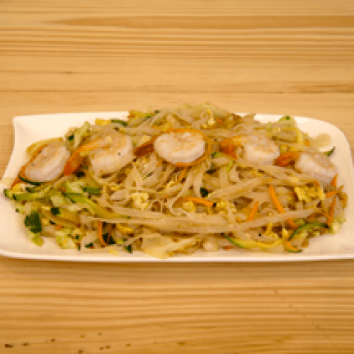Nouilles Sautées aux Crevettes