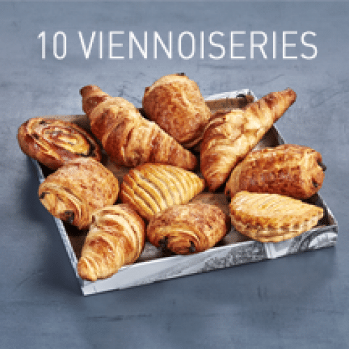 Lot de 10 Viennoiseries