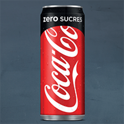 Coca-Cola sans sucres 33 cl