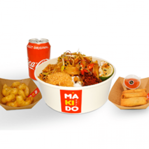 Menu Pad Thaï Ebi avec Boisson