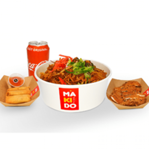 Menu Yaki Soba Chicken avec Boisson