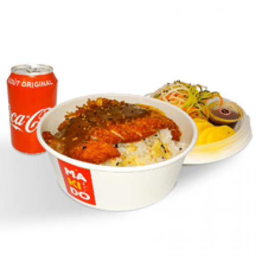 Menu Chicken Katsu Curry avec Boisson
