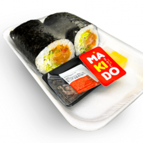 Burrito Saumon Cru