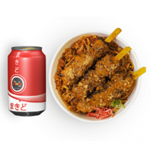Menu Noodles Yakisoba Brochettes Beef Yakitori