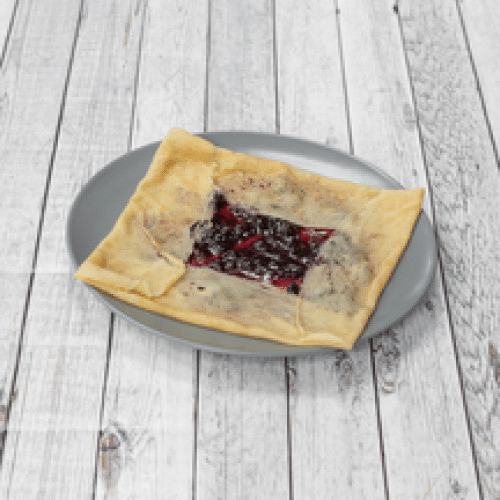 Crêpe confiture myrtille