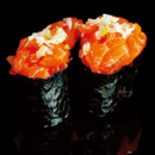 Sushi tartare de saumon x2
