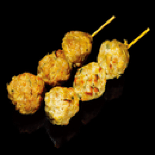 Yakitori boulettes de poulet x2