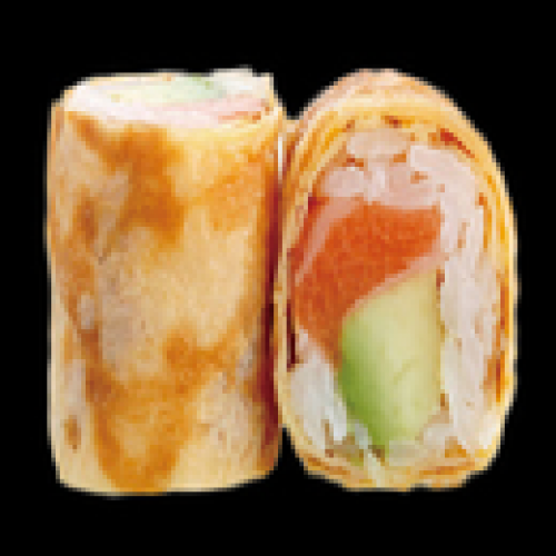 Maki omelette saumon avocat x6