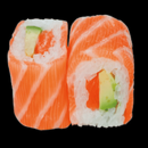 Maki saumon roll saumon avocat x6