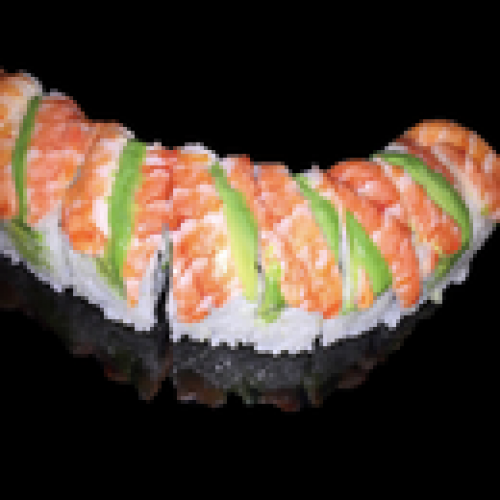 Spécial roll crevette surimi légumes avocat